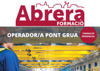 Cartell curs Pont grua - Juny 2026