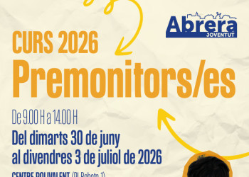Ei, jove! T'agradaria iniciar-te en el món del lleure i les activitats infantils i juvenils? Inscriu-te al Curs de Premonitors/es de 2026!
