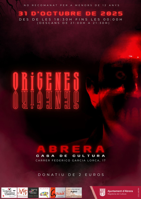 Cartell Halloween 2025 - Orígenes