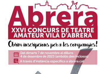 CARTELL CONCURS TEATRE AMATEUR 2023