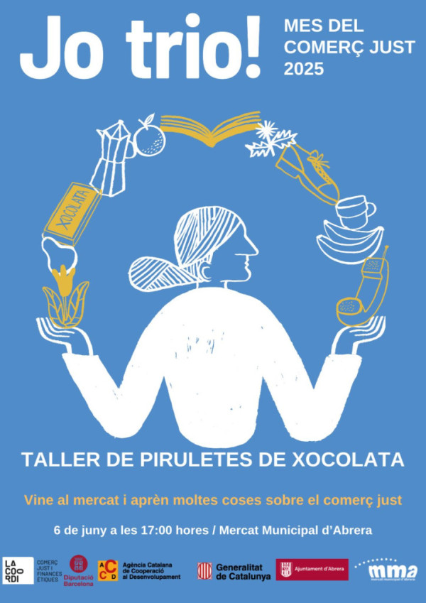 Mes del Comerç Just 'Jo Trio': Taller de piruletes de xocolata