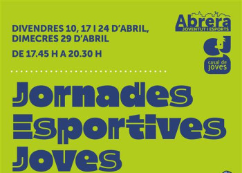 Cartell Jornades Esportives Joves 2026