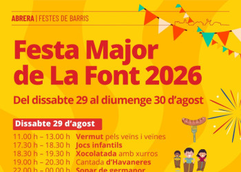 CARTELL FM LA FONT 2026