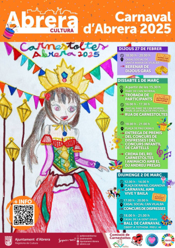 CARTELL PROGRAMACIÓ CARNAVAL 2025