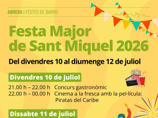 CARTELL FM SANT MIQUEL 2026