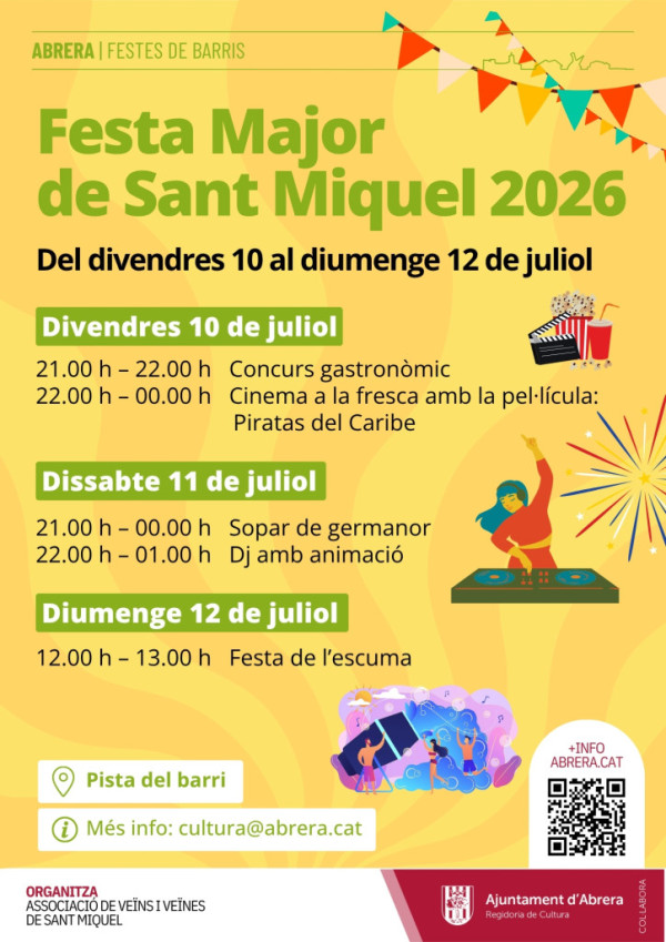 CARTELL FM SANT MIQUEL 2026