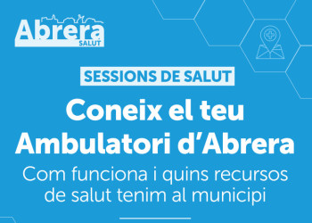 Cartell xerrada 'Coneix el teu Ambulatori: com funciona i quins recursos de salut tenim al municipi' del dimecres 25 de març de 2026
