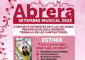 Cartell programació Setembre Musical 2023