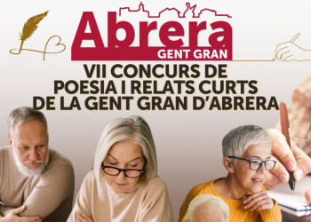 Convoquem el VII Concurs de Poesia i Relats Curts per a la Gent Gran d’Abrera! Presenteu-hi els vostres treballs!
