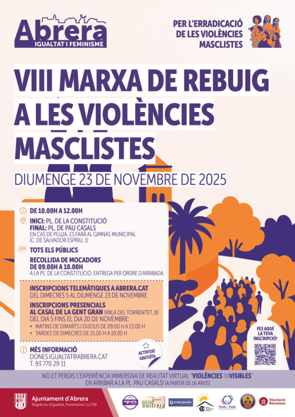 Durant el mes de novembre commemorem el Dia Internacional contra les violències envers les dones amb diverses propostes per a tots els públics