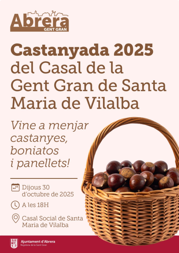 Castanyada al Casal de la Gent Gran de Santa Maria de Vilalba