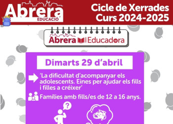 CICLE XERRADES ABRERA EDUCADORA - 29 ABRIL