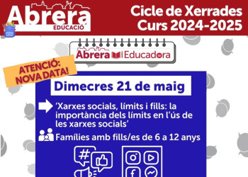 CICLE XERRADES ABRERA EDUCADORA - NOVA DATA 21 MAIG