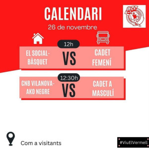 Club Bàsquet Abrera - Calendari partits dissabte 26 novembre 2022 - AFORA.jpeg
