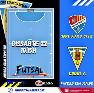 Club Esportiu Futsal Abrera - Partit Cadet A dissabte 22 de gener de 2022.jpeg