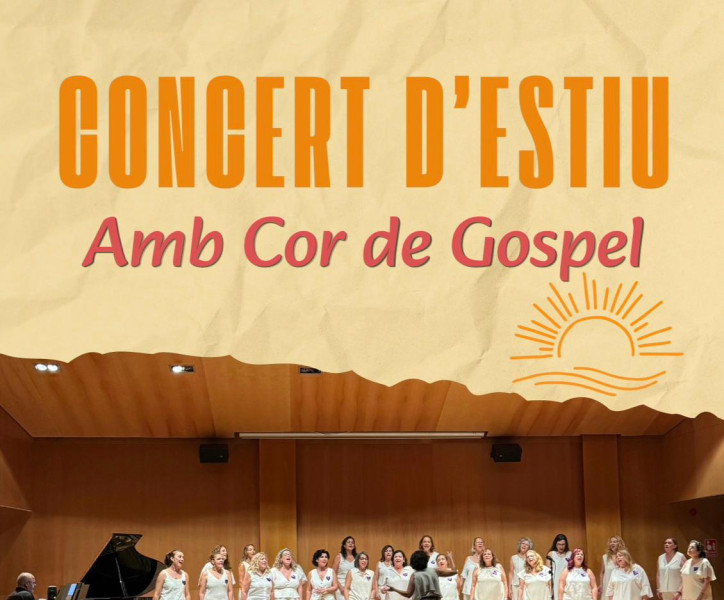 Concert d'Estiu d'Amb Cor de Gòspel de diumenge 7 de juny de 2026