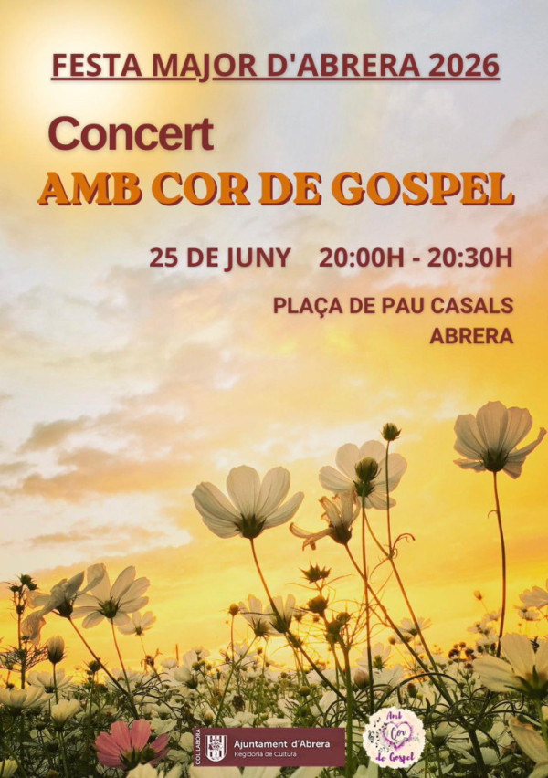 Concert de Festa Major d'Amb Cor de Gòspel del dijous 25 de juny de 2026.jpeg