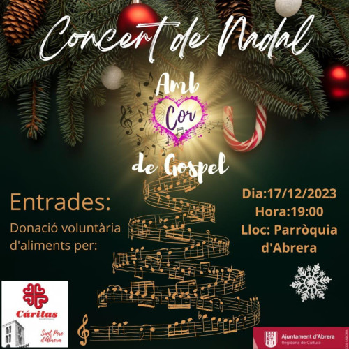 Concert de Nadal d'Amb Cor de Gospel