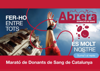 "Fer-ho entre totes i tots, és molt nostre!" Marató de donació de sang a la Casa de Cultura, el dimarts 16 de gener