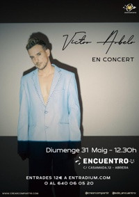 Crear Compartir 31 maig 2026 - Concert acústic Víctor Arbelo