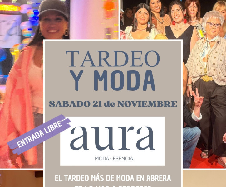 CREAR COMPARTIR - NOVEMBRE 2026 - Tardeo Moda Aura