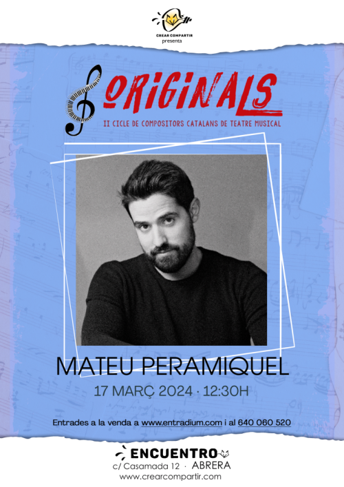 CREAR Y COMPARTIRPoster_II-Originals-Peramiquel_Encuentro.png