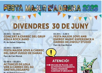 Festa Major 2023 - Activitats divendres 30 de juny 02