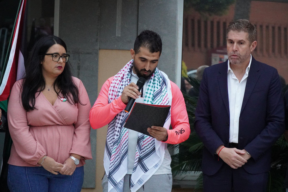 Abrera acull una concentració per la pau i l’alliberament de la Global Sumud Flotilla