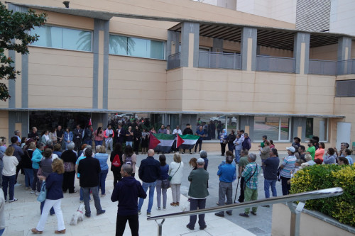 Abrera acull una concentració per la pau i l’alliberament de la Global Sumud Flotilla