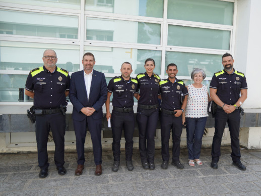 Felicitem els tres agents de la nostra Policia Local que s'han graduat a l'Institut de Seguretat Pública de Catalunya
