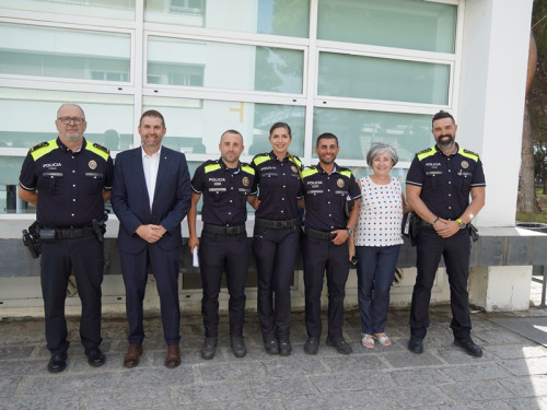 Felicitem els tres agents de la nostra Policia Local que s'han graduat a l'Institut de Seguretat Pública de Catalunya