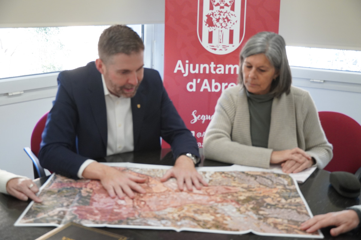 Rebem la nova cartografia topogràfica urbana escala 1:1.000 del nostre municipi, per part de la Diputació de Barcelona