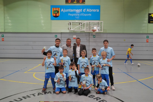 Felicitem l’equip pre-Benjamí A del Club Esportiu Futsal Abrera, campió de lliga de la temporada 22-23. Enhorabona!