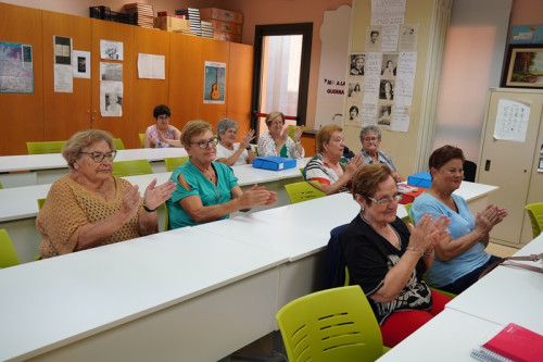 Visitem l'Aula d'Adults Municipal per desitjar a tothom un bon curs 2023-2024