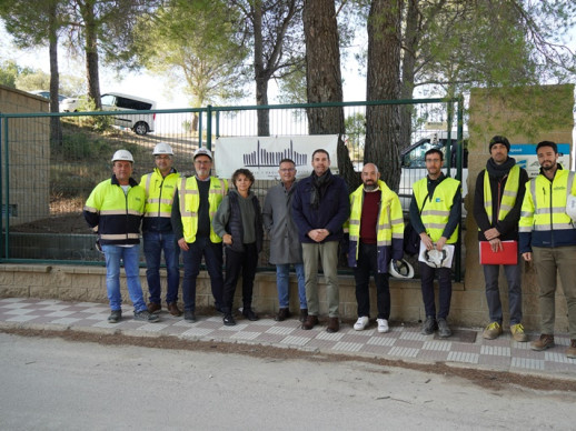 Visitem les obres d'ampliació de les instal·lacions del dipòsit d’aigua de Can Vilalba