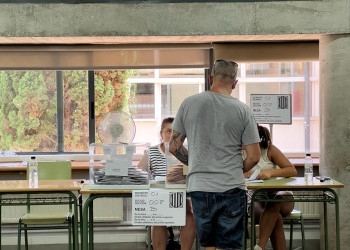 Eleccions Generals 23 juliol 2023 - Col·legi electoral Escola Francesc Platón i Sartí (2)