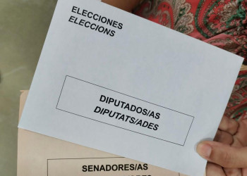 Eleccions Generals 23 juliol 2023 - Paperetes Congrés dels Diputats i Senat