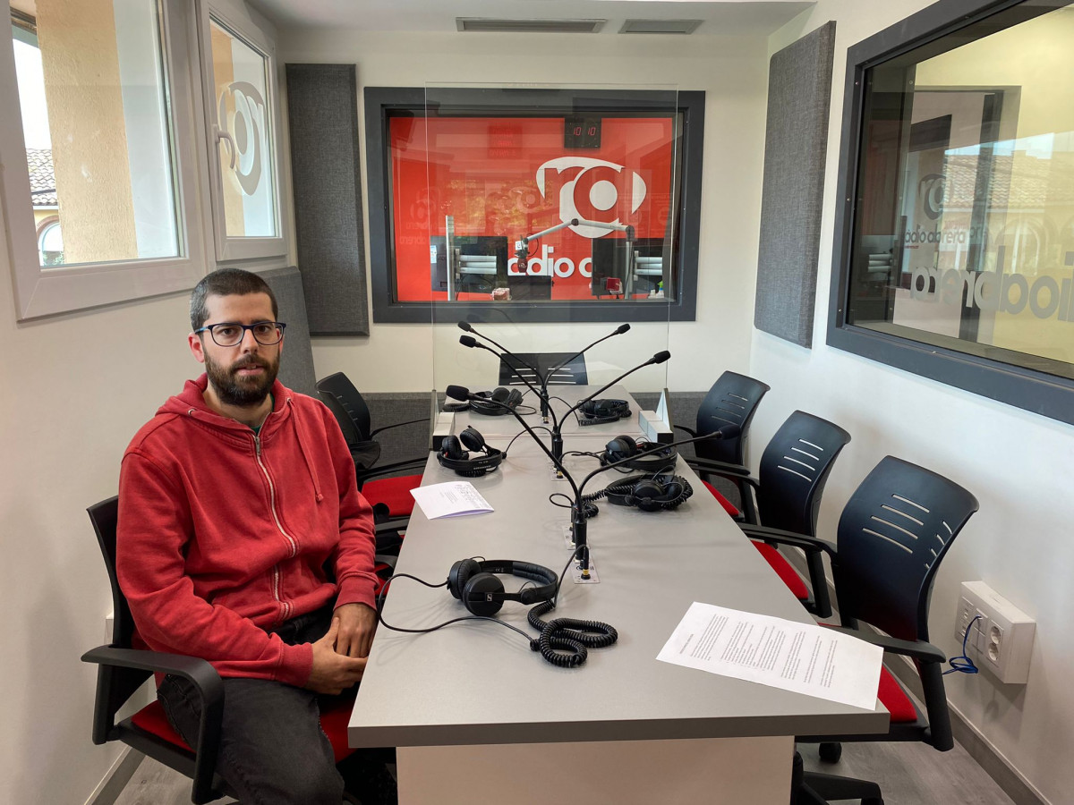 Entrevista a Ràdio Abrera - Andreu Presas, cap de colla Bram de Foc