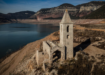 Església de Sant Romà. Pantà de Sau /ACN
