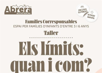 Atenció, famílies! Inscripcions obertes per als tallers 'Vincles, espais d'acompanyament familiar' en l'etapa de 3 a 6 anys