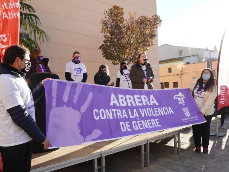 A Abrera hem commemorat el Dia Internacional contra les violències envers les dones amb diverses activitats durant el mes de novembre