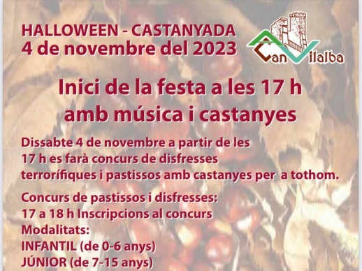 Festa Halloween-Castanyada Can Vilalba 2023 01