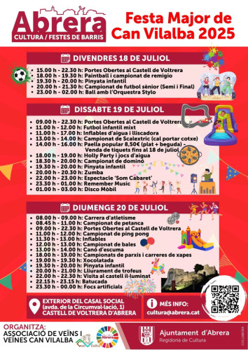 FESTA MAJOR CAN VILALBA 2025