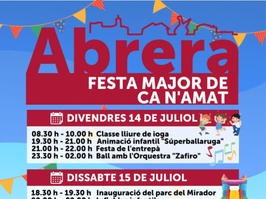 FESTA MAJOR DE CA N'AMAT 2023