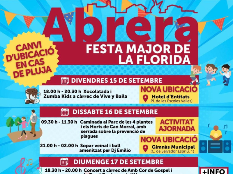 FESTA MAJOR DE LA FLORIDA. CAMINADA AJORNADA
