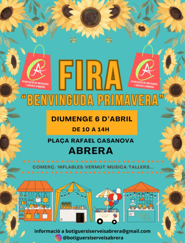 Fira de primavera de Botiguers i Serveis d'Abrera