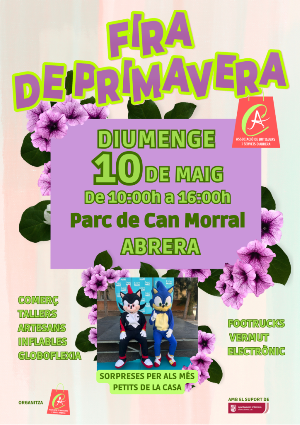 Fira de Primavera de l'Associació de Botiguers i Serveis d'Abrera 2026