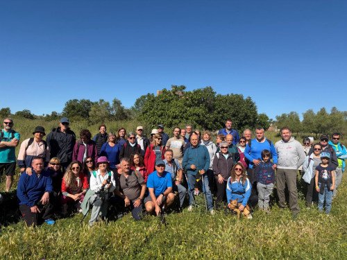 A Abrera connectem amb el riu Llobregat! Més de 50 persones han participat en una nova edició de Walking Rivers (Caminant rius)