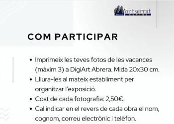 I Concurs Fotogràfic Les Vacances del Montserrat Centre Abrera (2)