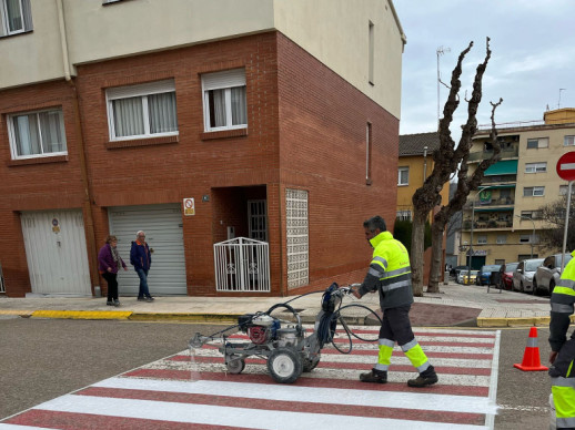 Actuació a la zona de l'Escola Francesc Platón i Sartí